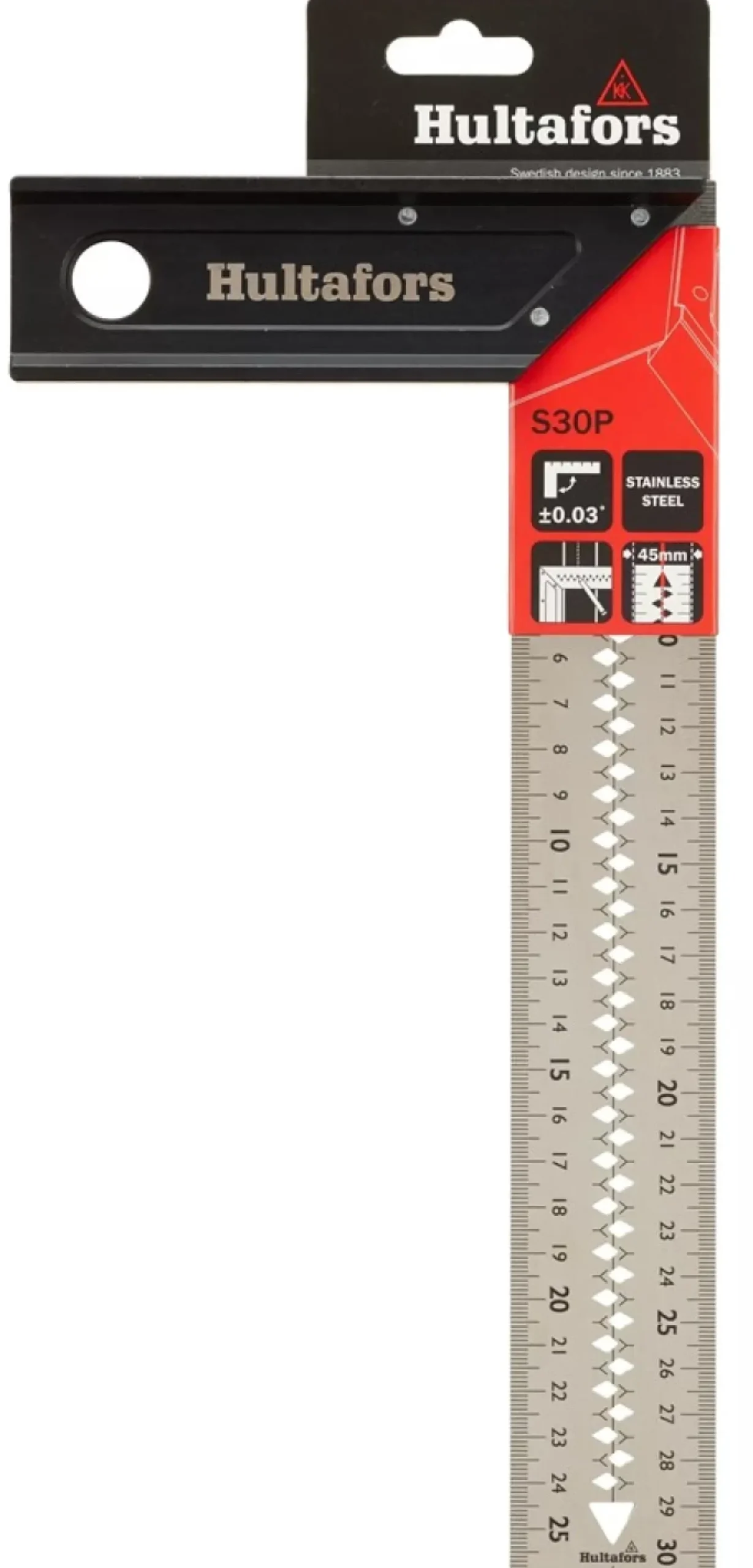 Hultafors Square Pro S30P Winkelhaak - 300mm
