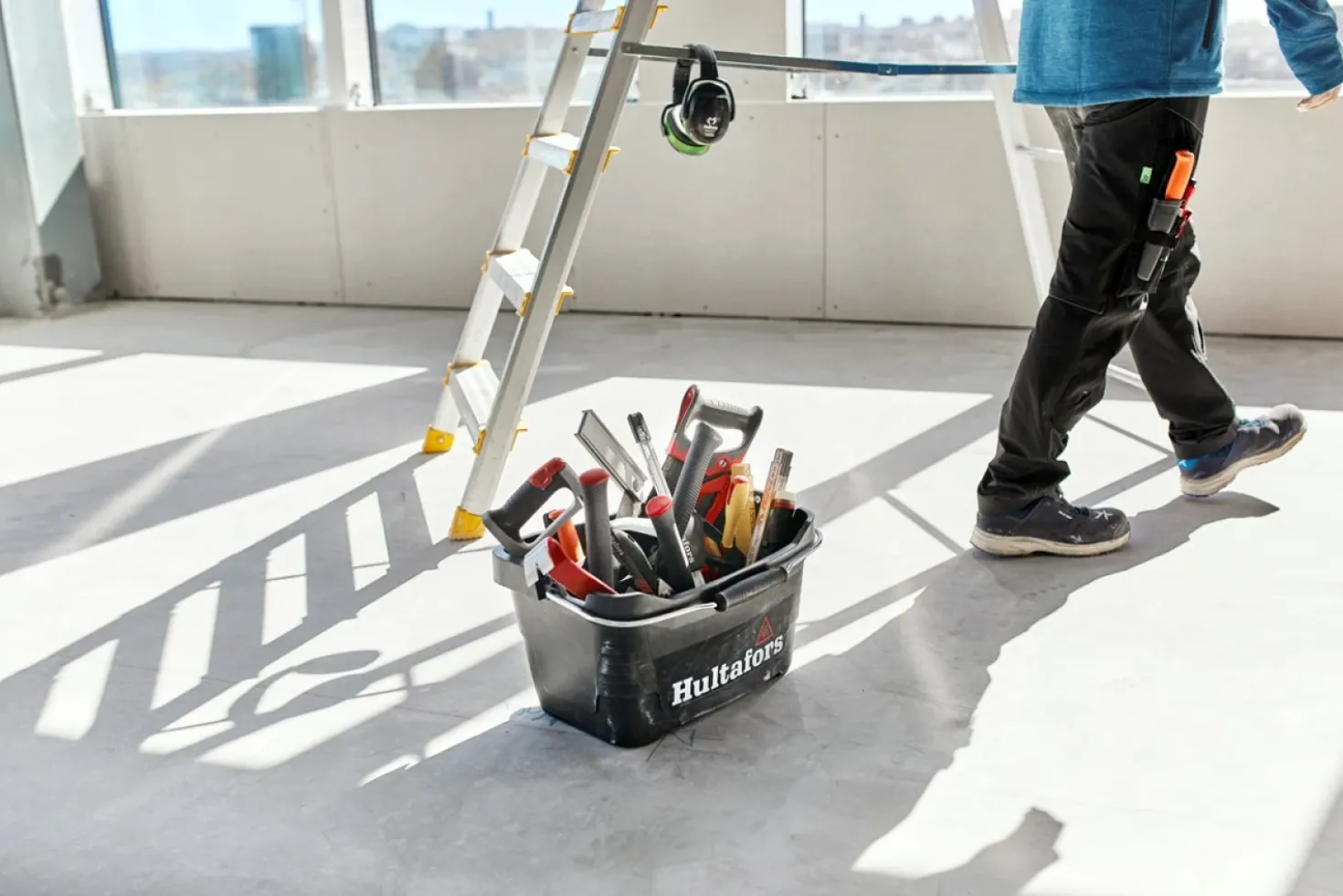 Hultafors TB-15 Tool Bucket Gereedschapsemmer - 15L - Zwart