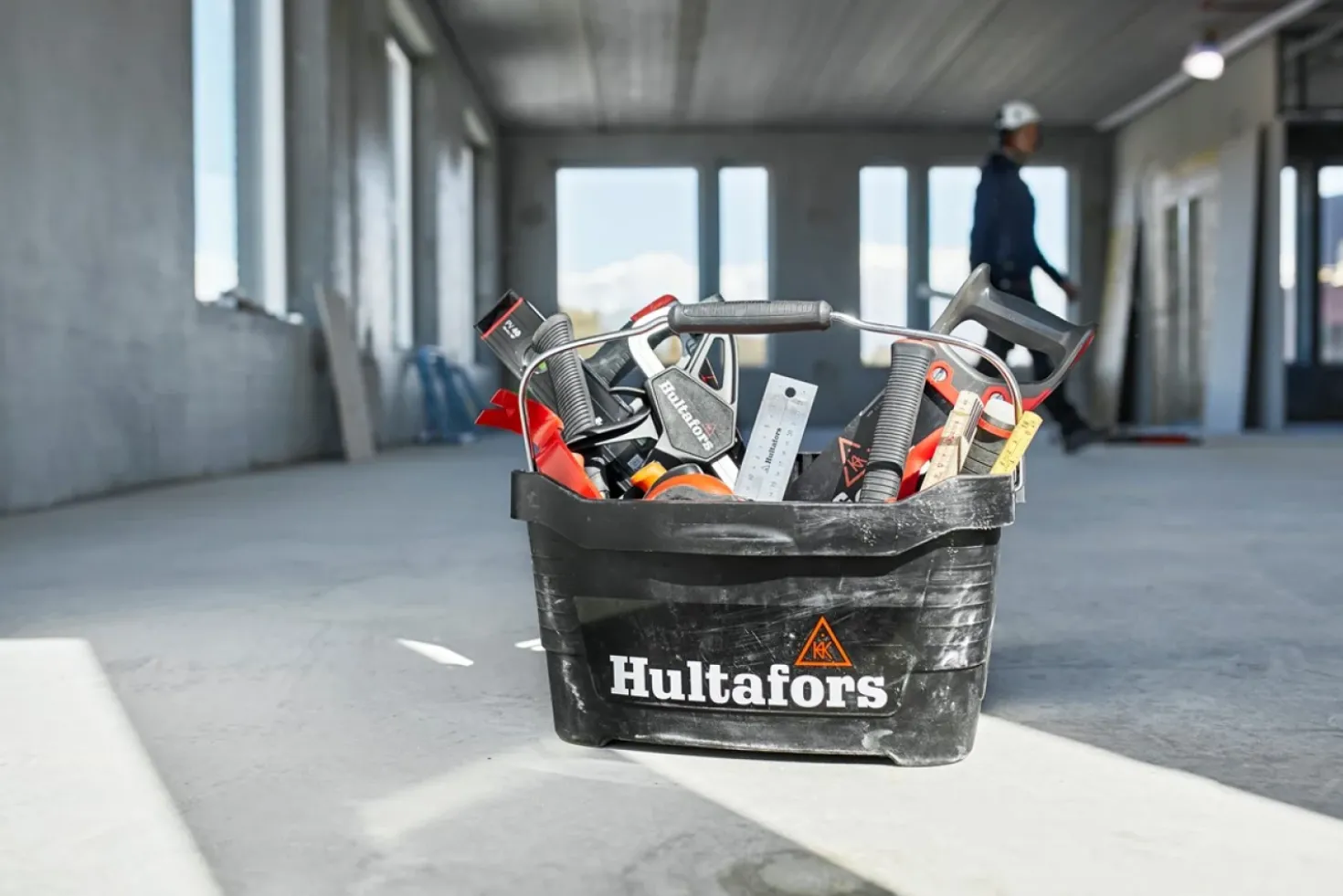 Hultafors TB-15 Tool Bucket Gereedschapsemmer - 15L - Zwart