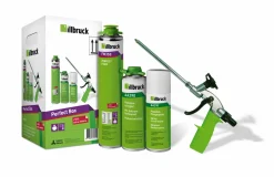 illbruck FM350 Perfect Box - 7x FM350 - 880 ml + AA290 Reiniger + AA291 Smeerspray + AA250 Foam Gun Pro
