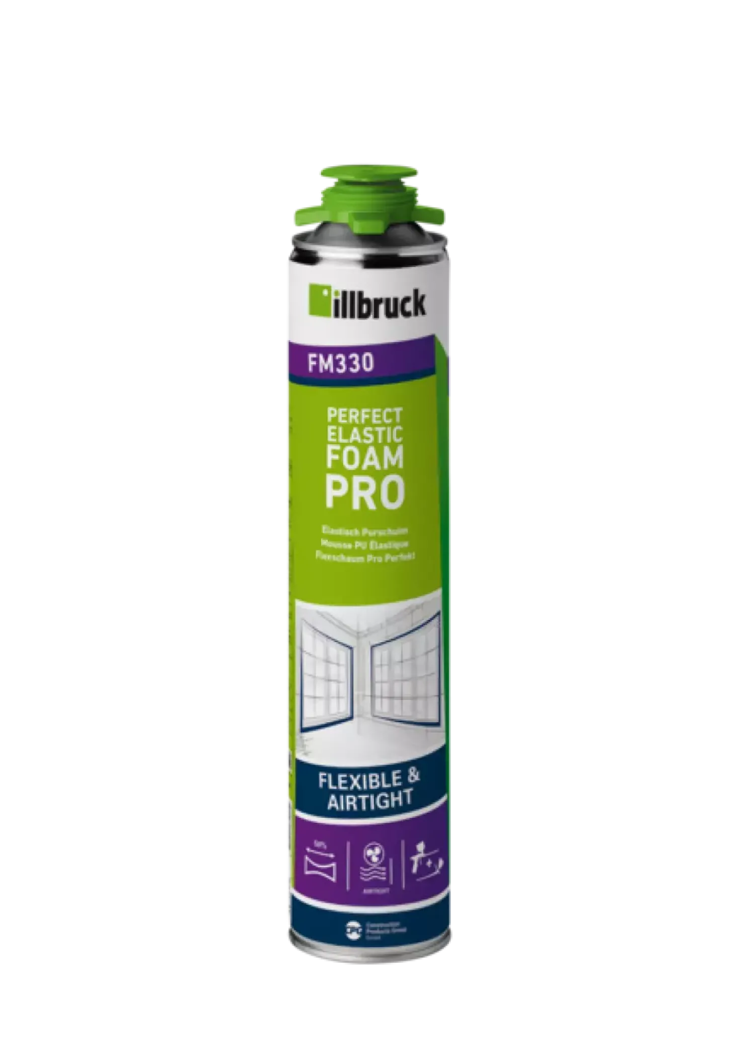 illbruck FM330 Perfect Elastic Foam Purschuim - Elastisch - 880ml