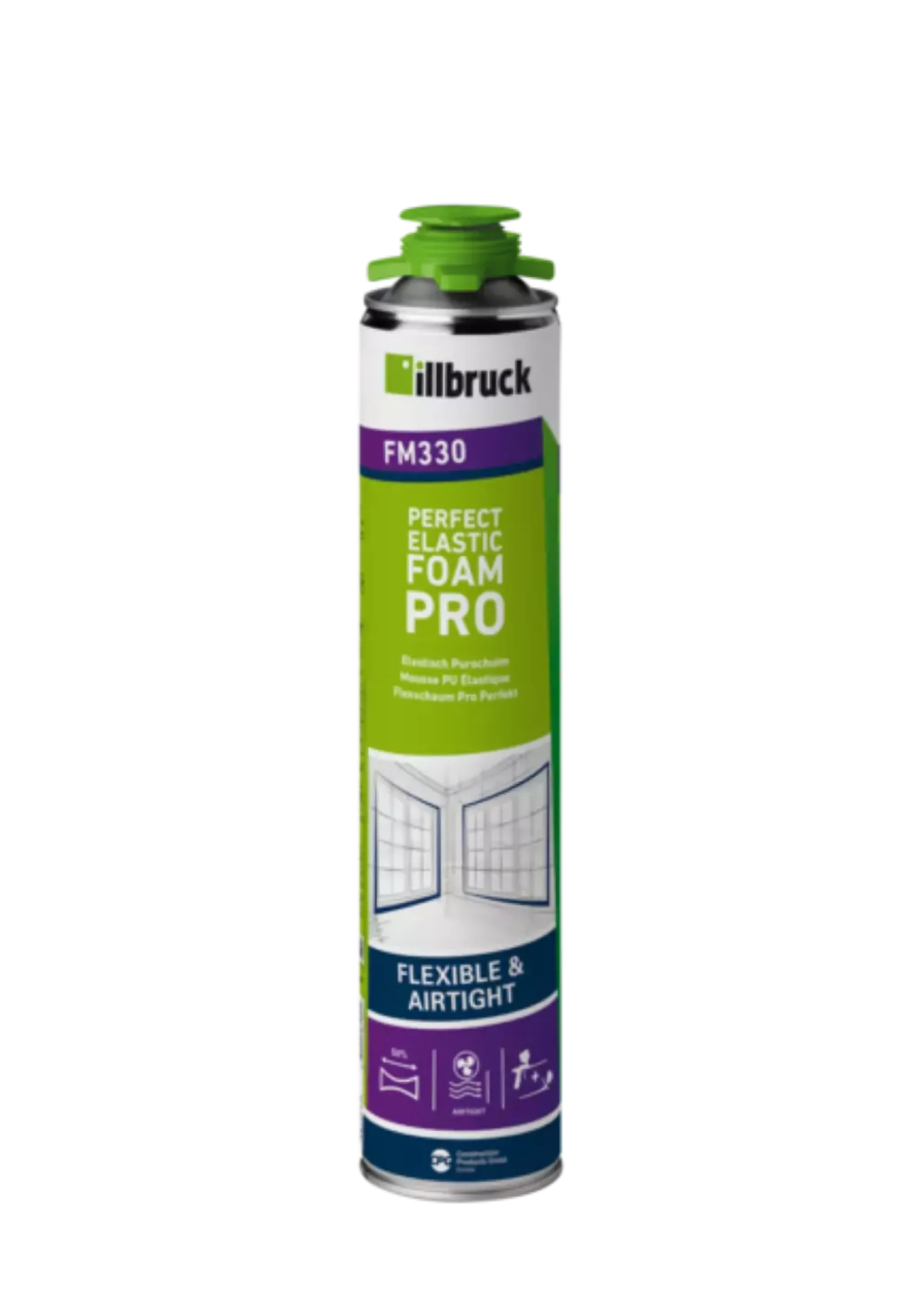 Illbruck PUR Super Set inclusief pistool en 12x FM330
