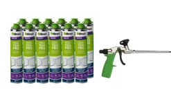 Illbruck PUR Super Set inclusief pistool en 12x FM330