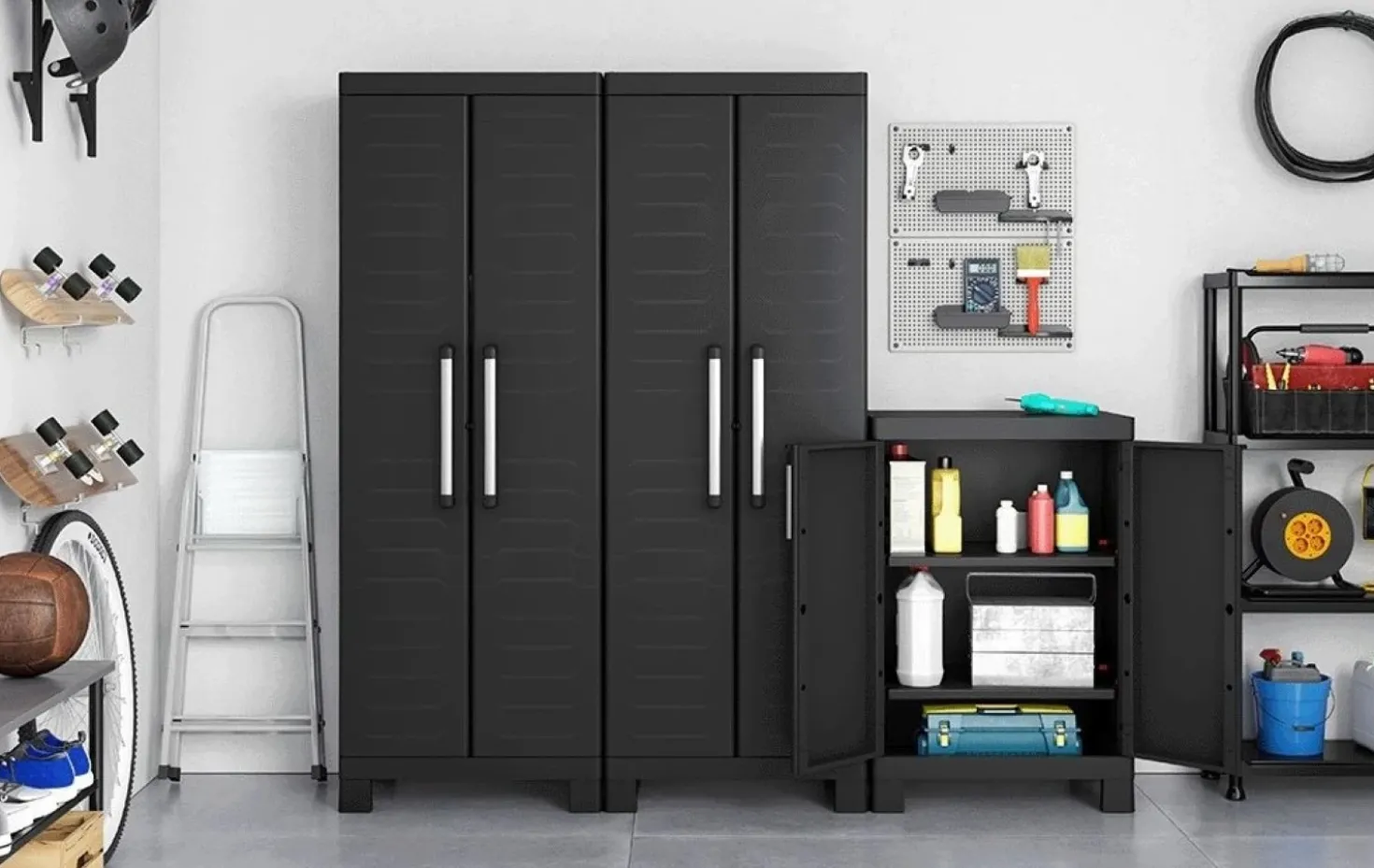 Keter 249799 Detroit lage opbergkast - 45x65x97cm