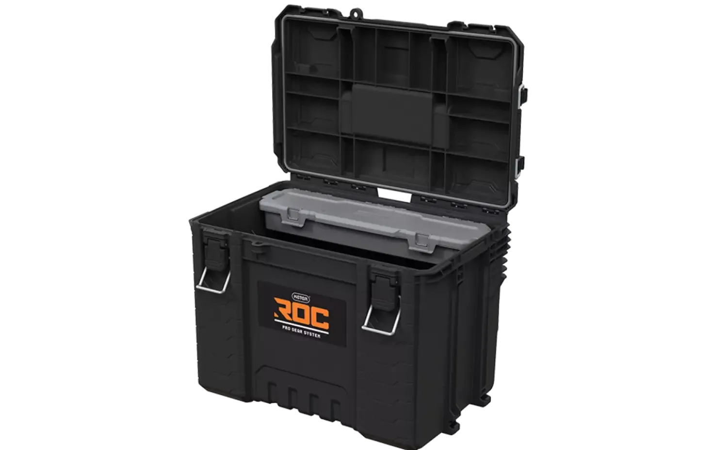 Keter 256982 ROC Pro Gear Mobiele Gereedschapskist Set