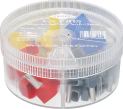 Knipex 97 99 909 Assortimentsboxen met twin-adereindhulzen