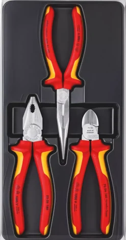 Knipex 00 20 12 3-delige Elektro Tangenset