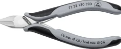 Knipex 77 32 130 ESD Elektronica Zijsnijtang - 130mm