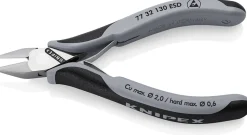 Knipex 77 32 130 ESD Elektronica Zijsnijtang - 130mm