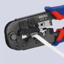 Knipex 975110 Krimptang voor Westernstekkers - 190mm