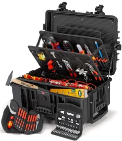 Knipex 00 21 37 Robust45 Elektro Gereedschapset in koffer - 63-delig