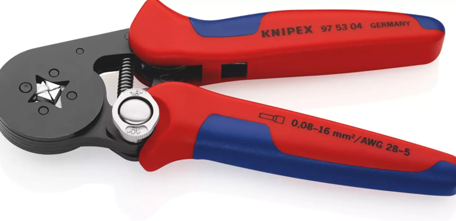 Knipex 975304SB Zelfstellende Krimptang - 180mm