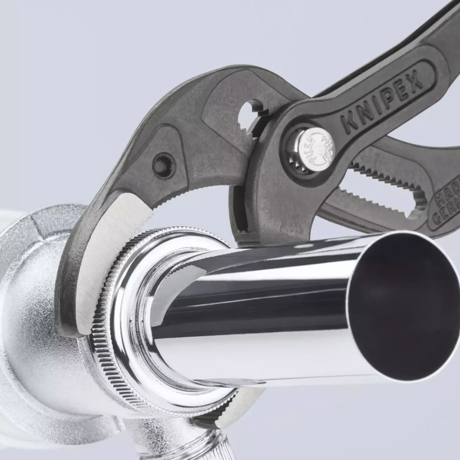 Knipex 81 01 250 Sifon- en connectorentang met anti-slip - 250mm