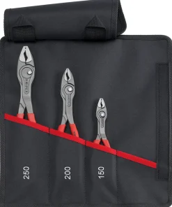 Knipex 00 19 61 V01 3-delige TwinGrip voorgrijp tangenset in etui - 150/200/250mm