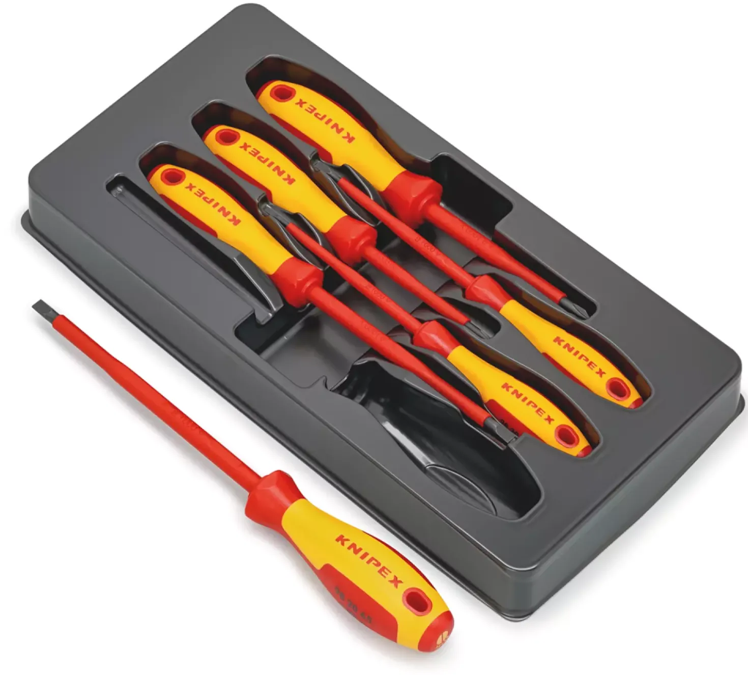 Knipex 00 20 12 V01 Schroevendraaier set VDE 6-delig