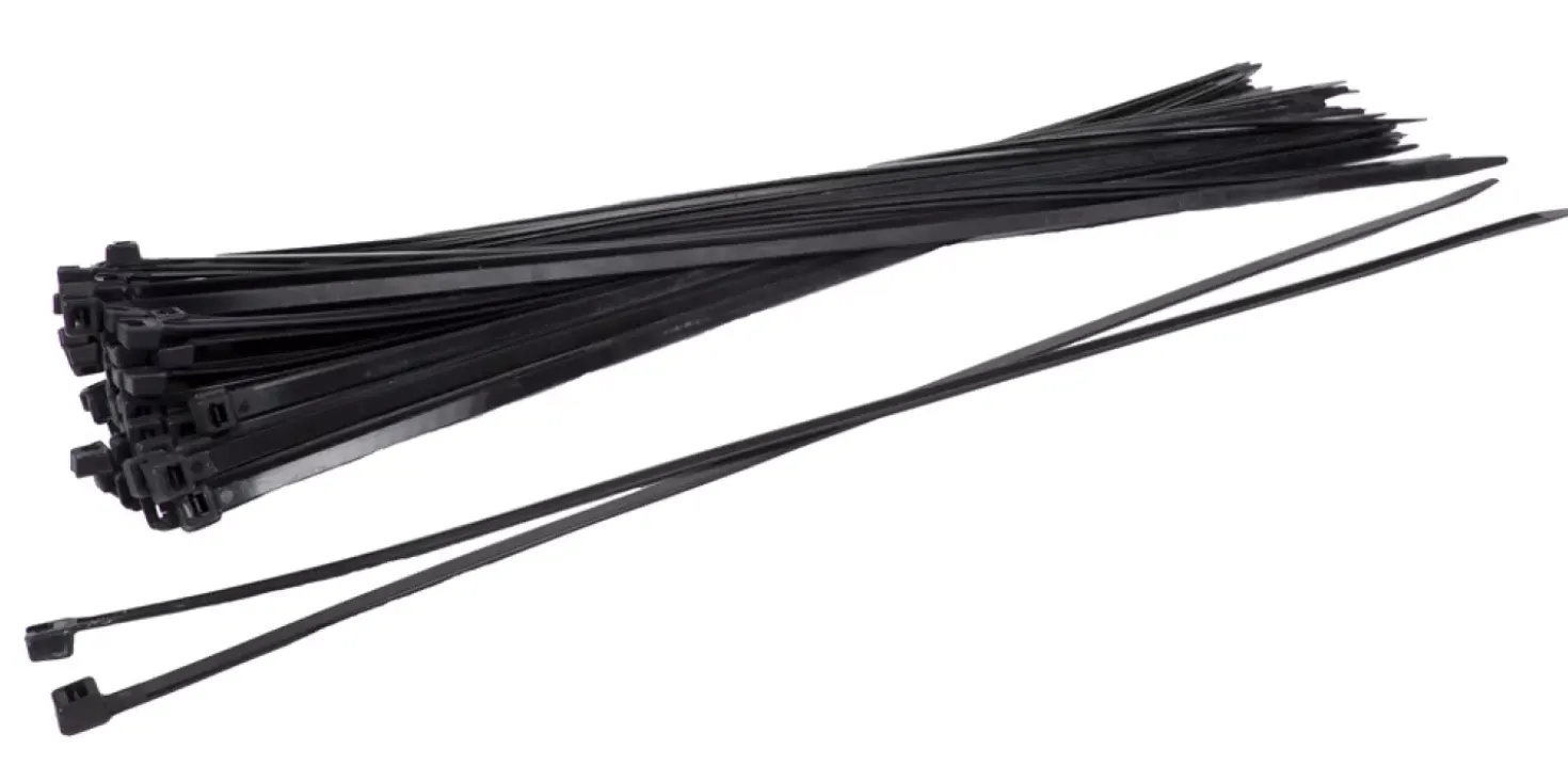 Kortpack 990266 Tyraps - Zwart - 4.8 x 300mm (100st)