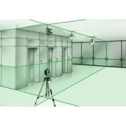 Laserliner 036.295A CompactPlane-Laser 3G Pro - Groen - 30 m + VarioStand L Laserstatief