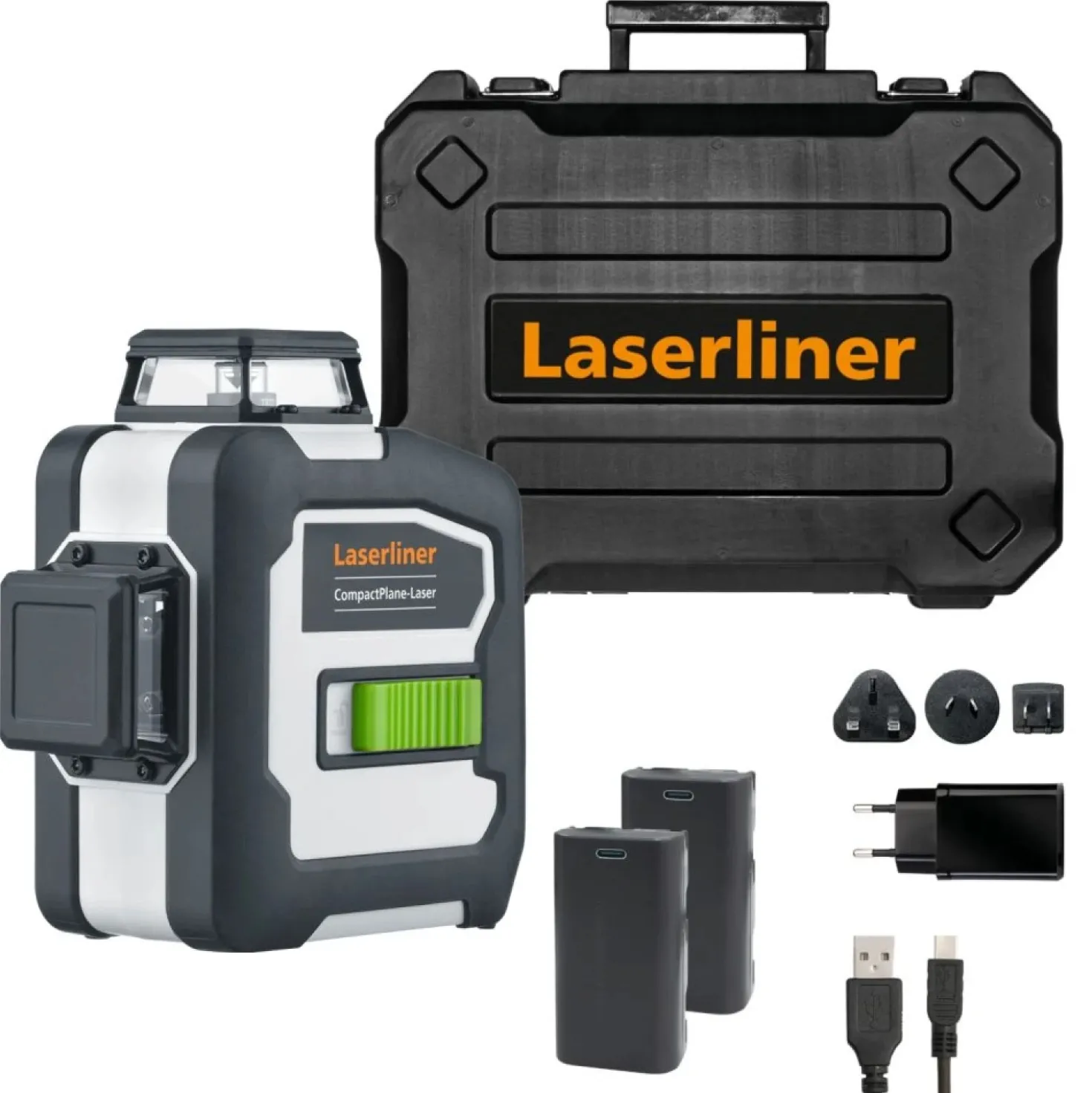 Laserliner 036.295A CompactPlane-Laser 3G Pro - Groen - 30 m