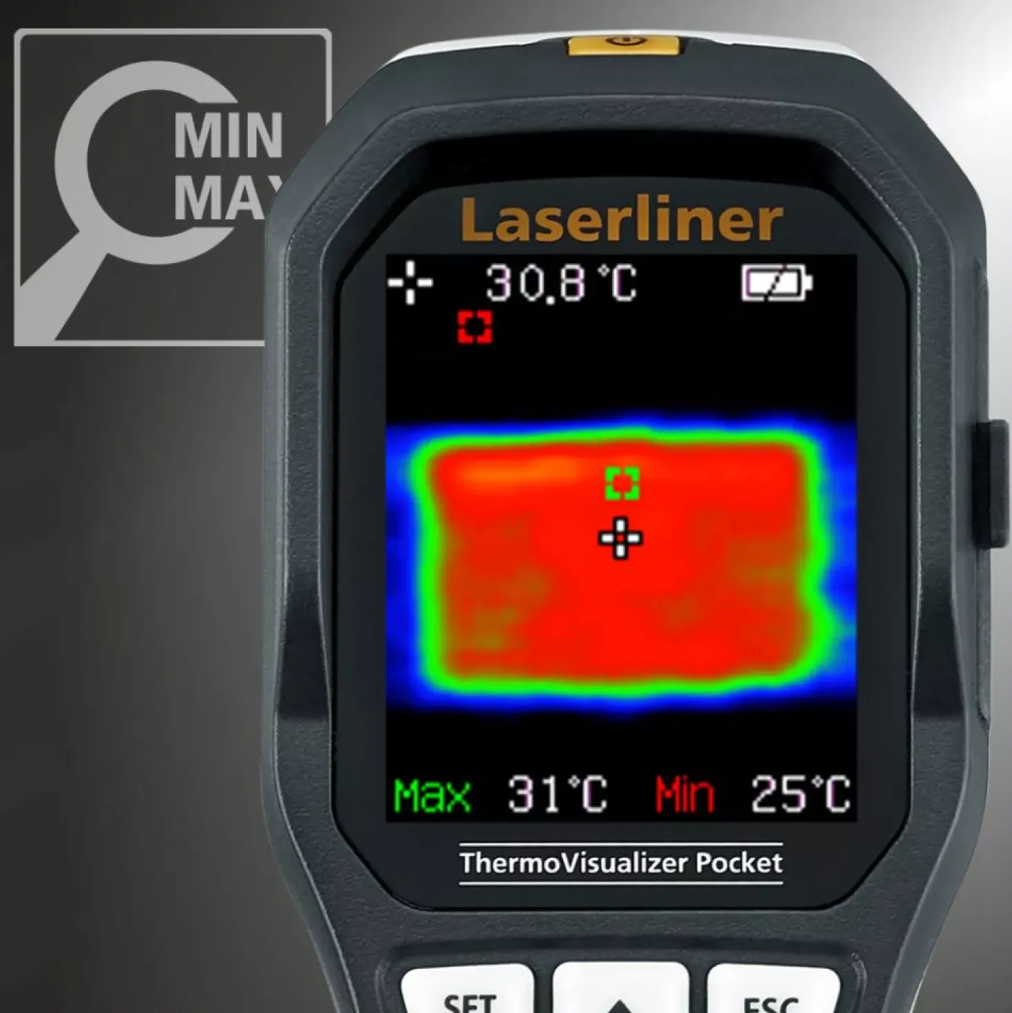 Laserliner 082.074A ThermoVisualizer Pocket Infrarood thermometer