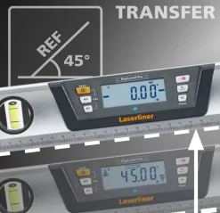 Laserliner DigiLevel Pro 100 Digitale waterpas in tas - magnetisch - Bluetooth - 1000mm