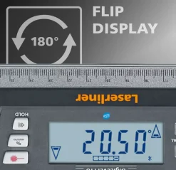Laserliner DigiLevel Pro 100 Digitale waterpas in tas - magnetisch - Bluetooth - 1000mm