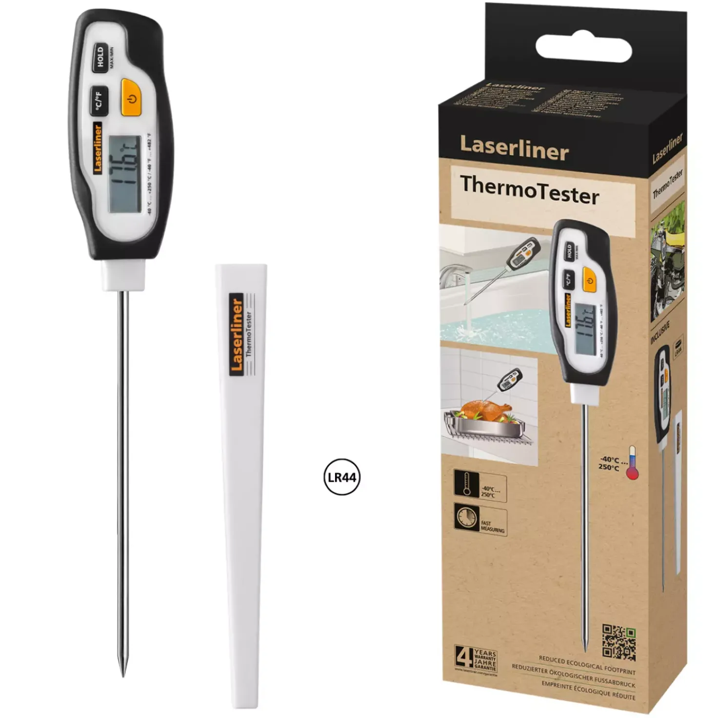 Laserliner Digitale ThermoTester Thermometer - -40°C-250°C
