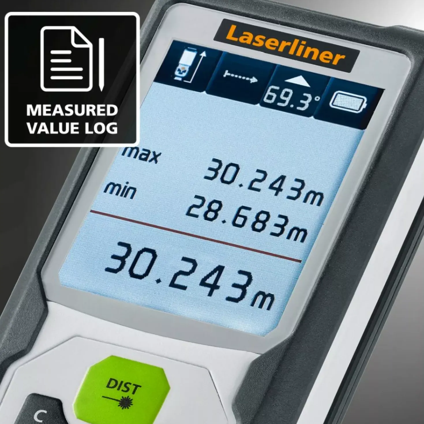 Laserliner LaserRange-Master Gi5 Laser- afstandsmeter - Groen - 50m
