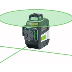 Laserliner MasterPlane-Laser 3G Pro 360° Kruislijnlaser set in L-boxx - 3 lijnen - groen - 3x 55m - IP64