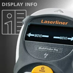 Laserliner MultiFinder Pro Universele Detector - Hout/Metaal/Koper/IJzer