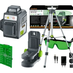 Laserliner PocketPlane-Laser 3G incl. koffer en statief