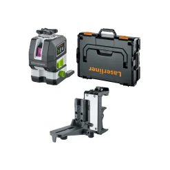 Laserliner PowerLine-Laser G360P Multi-18V Kruislijnlaser in L-Boxx - 2 lijnen - groen - 60m