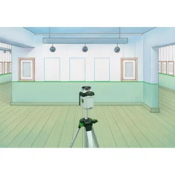 Laserliner SmartLine-Laser Set 360 incl. statief en ontvanger in tas - groen - 30m - 2 lijnen