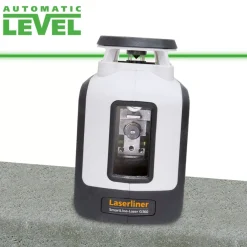Laserliner SmartLine-Laser Set 360 incl. statief en ontvanger in tas - groen - 30m - 2 lijnen