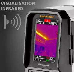 Laserliner ThermiVisualizer Pro Warmtebeeld Camera -20°C-150°C - 320x240px - IP54