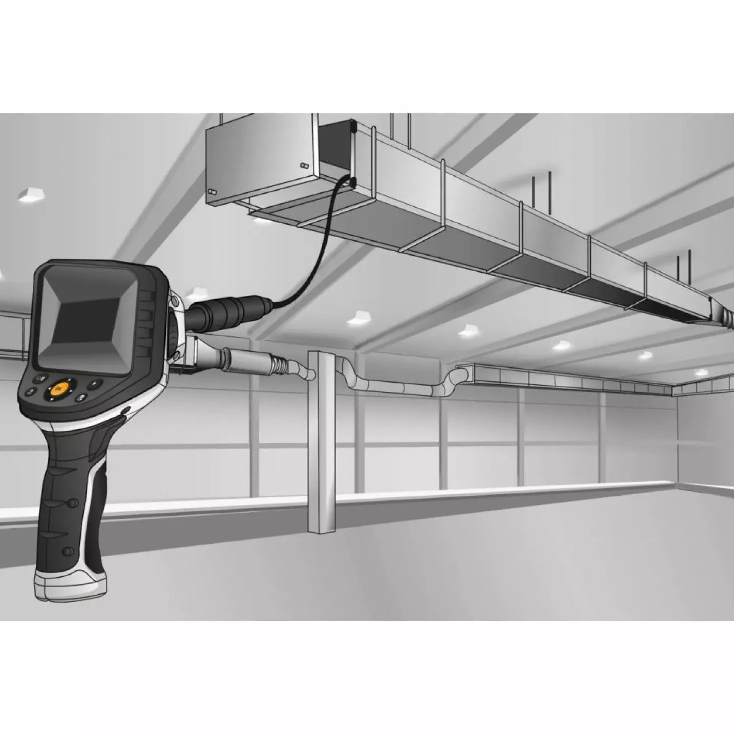 Laserliner VideoFlex G4 Inspectiecamera in koffer - 9mm x 1,5m