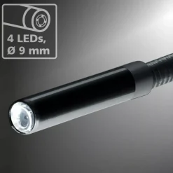 Laserliner VideoFlex G4 Inspectiecamera in koffer - 9mm x 1,5m