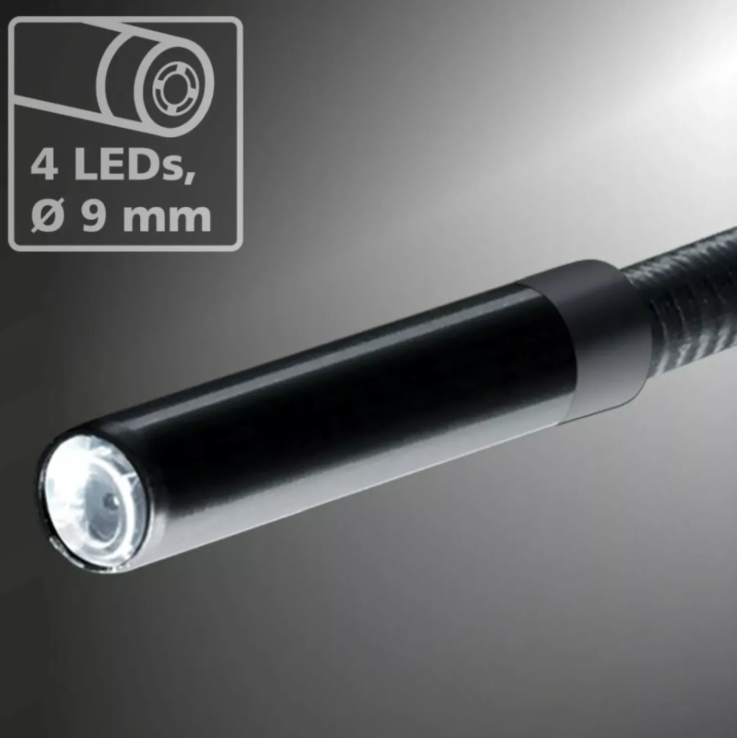 Laserliner VideoFlex G4 Inspectiecamera in koffer - 9mm x 1,5m