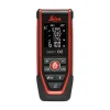 Leica D2-2 Afstandsmeter in tas - Bluetooth / NFC - rood - 150m - IP54
