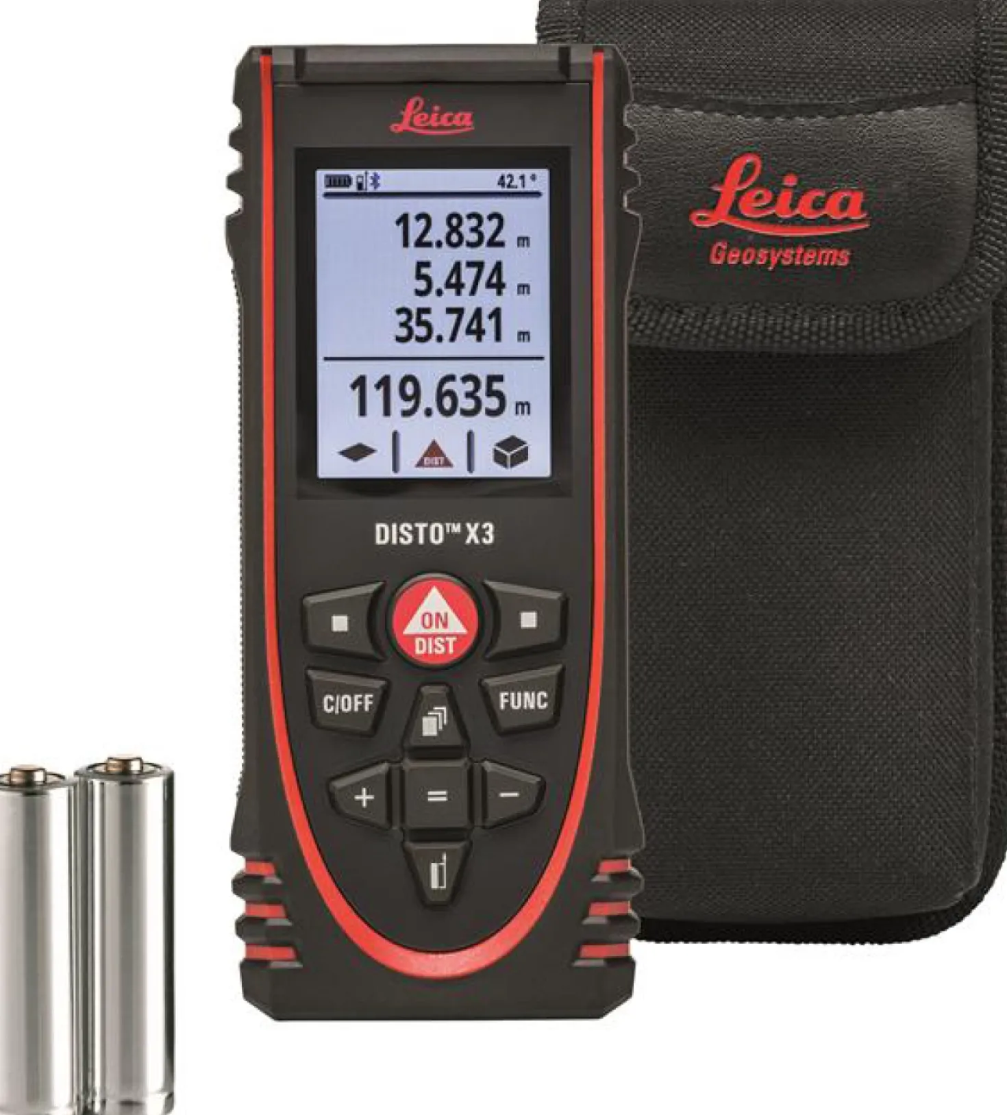 Leica Disto X3 Afstandsmeter in tas - bluetooth - 150m