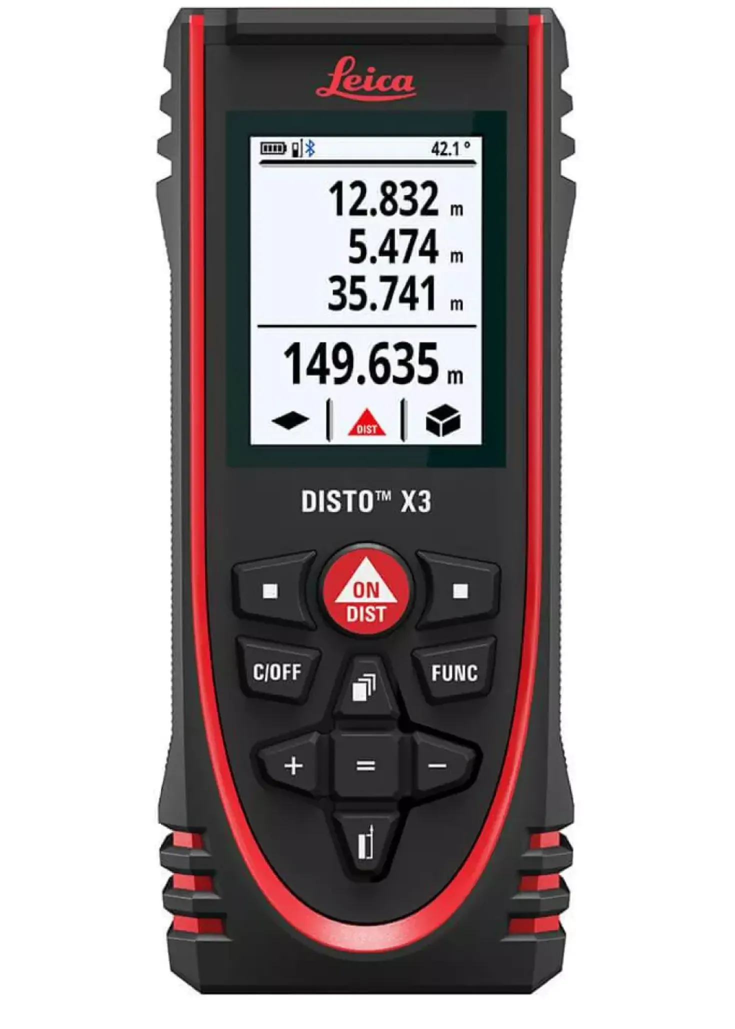 Leica Disto X3 Afstandsmeter in tas - bluetooth - 150m