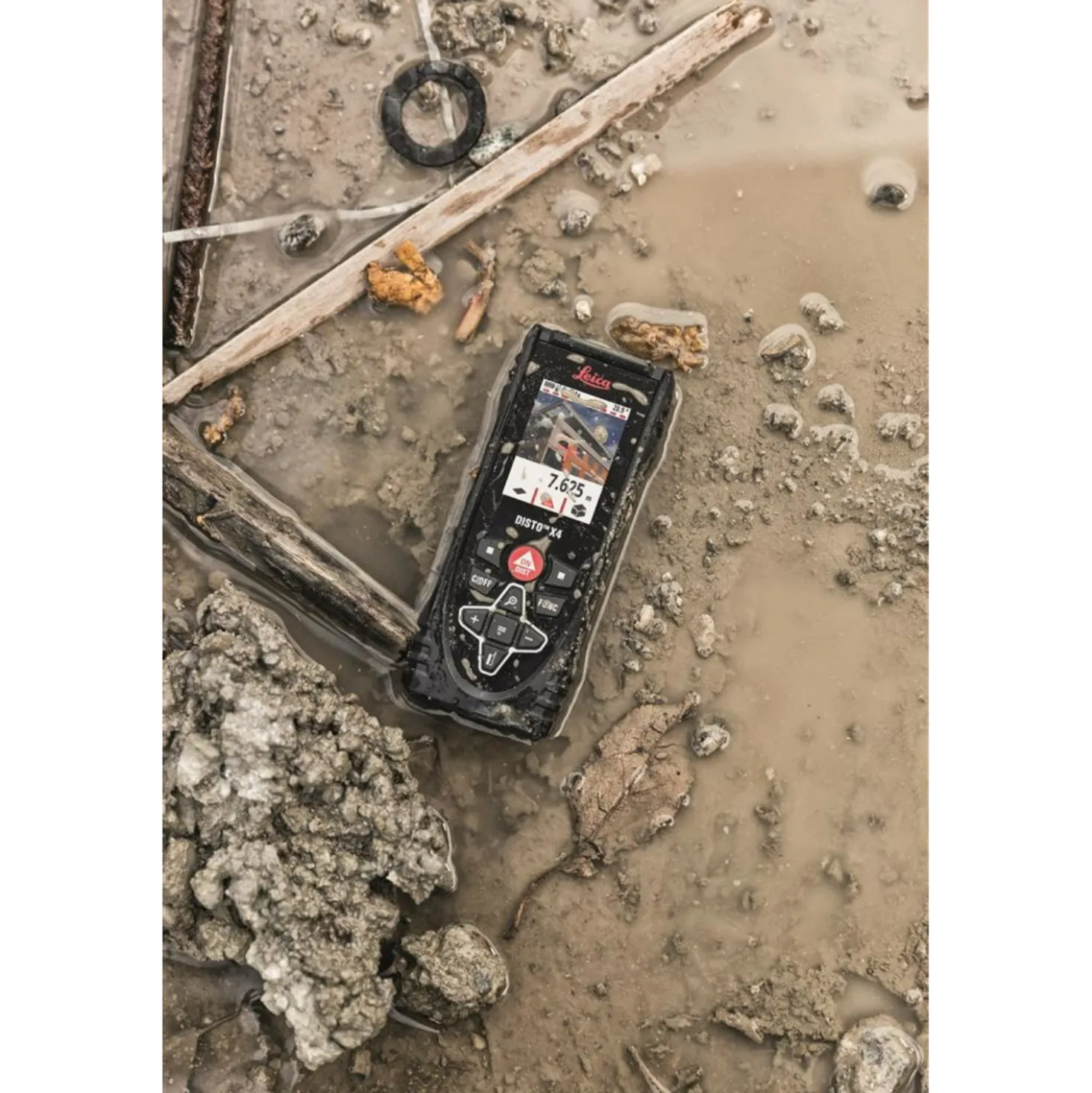 Leica Disto X4 Afstandsmeter met camerafunctie in tas - bluetooth - 150m