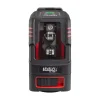 Levelfix CL130G Kruislijnlaser in koffer - 2 lijnen - groen - 30m - IP54
