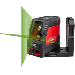 Levelfix CL130G Kruislijnlaser in koffer - 2 lijnen - groen - 30m - IP54
