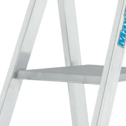 Little Jumbo 1223750104 Maxibat 2375 Trap - Enkel - Aluminium - 1 x 4 treden - max. werkhoogte 2,89m