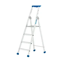 Little Jumbo 1223750104 Maxibat 2375 Trap - Enkel - Aluminium - 1 x 4 treden - max. werkhoogte 2,89m