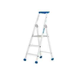 Little Jumbo 1223750103 Maxibat 2375 Trap - Enkel - Aluminium - 1 x 3 treden - max. werkhoogte 2,66m