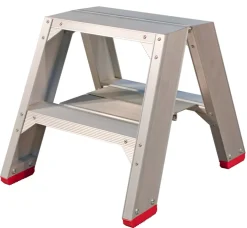 Little Jumbo 4741000202 SuperPRO Dubbele trap - Aluminium - 2 x 2 treden - max. werkhooogte 0.45 m.