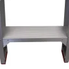 Little Jumbo 4741000205 SuperPRO Dubbele trap - Aluminium - 2 x 5 treden - max. werkhoogte 1.20 m.