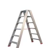 Little Jumbo 4741000206 SuperPRO Dubbele trap - Aluminium - 2 x 6 treden - max. werkhoogte 1.45 m.