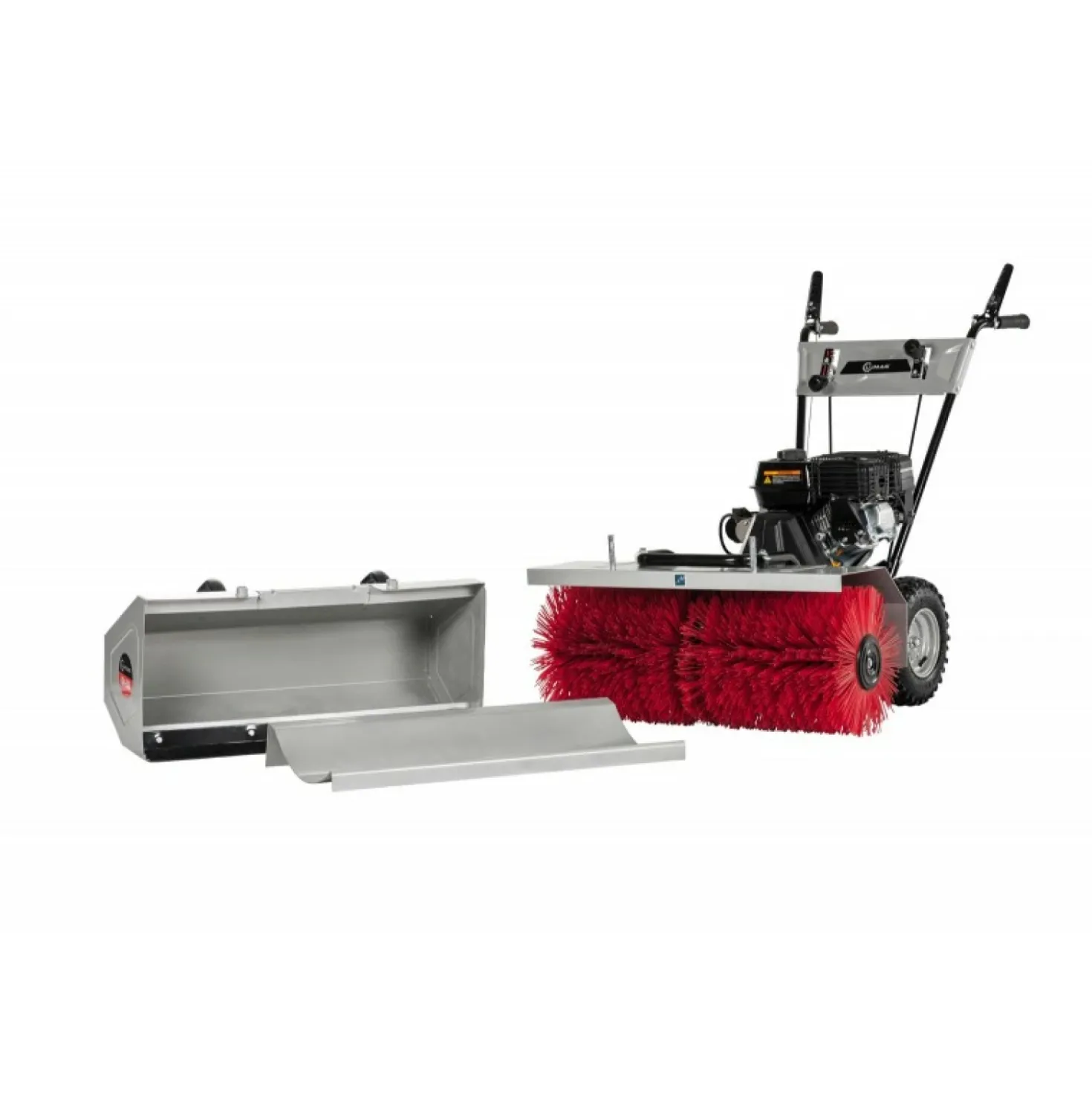 Lumag KM800 Veegmachine en sneeuwschuiver 80 cm.